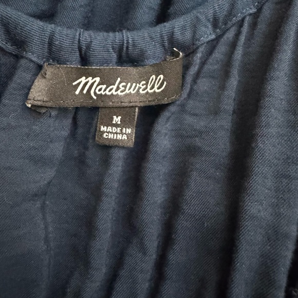 Madewell Sophia Open-Back Mini Dress in Deep‎ Indigo Size Medium - Picture 13 of 16